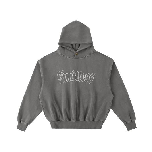Angel Distressed Fleece Hoodie