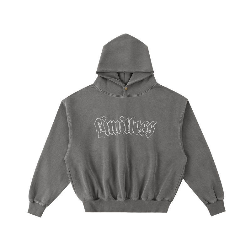 Angel Distressed Fleece Hoodie