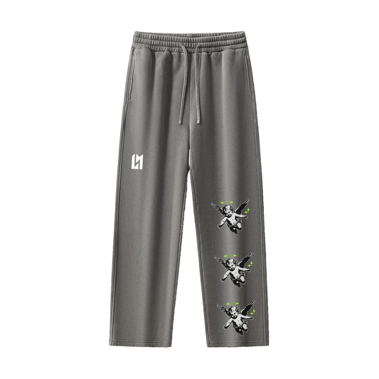 Angel Distressed Fleece Sweatpants