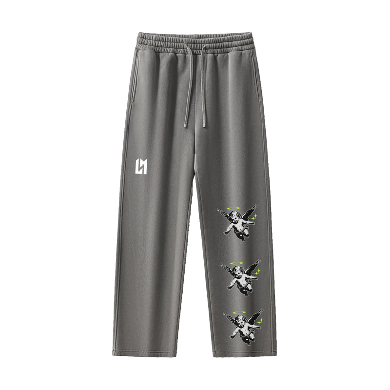 Angel Distressed Fleece Sweatpants