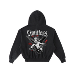 Angel Distressed Fleece Hoodie
