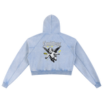 Angel Cropped Hoodie