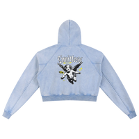 Angel Cropped Hoodie