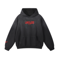 Fight Back Hoodie Black Front