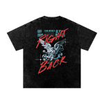 "Fight Back" Oversized Graphic Tee