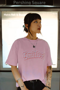 Vintage Logo Tee - Pink