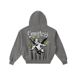 Angel Distressed Fleece Hoodie
