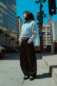 Angel Cropped Hoodie