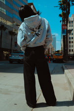 Angel Cropped Hoodie